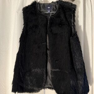 Faux Fir Vest